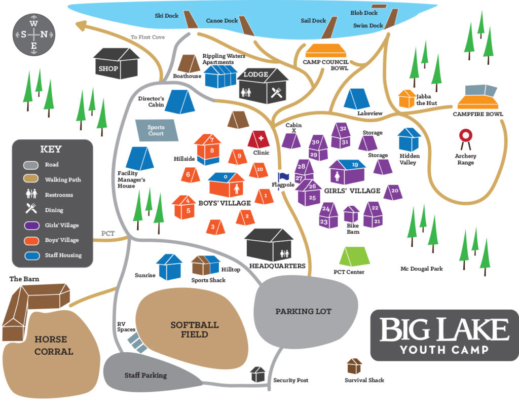 Map | Big Lake Youth Camp